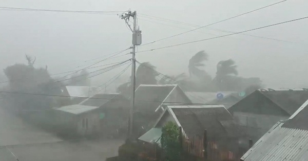Diễn biến bão số 7: Đảo Bạch Long Vĩ đang có gió giật cấp 11
