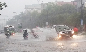 Thời tiết 16/10: Phong Điền - Huế và miền Trung có mưa to tăng dần