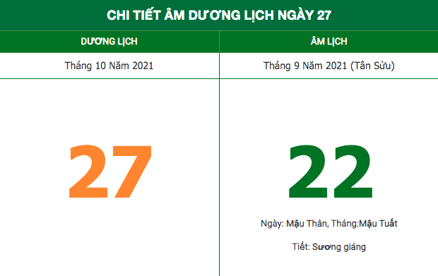 Lịch âm ngày 27/10/2021: Những điều kiêng kỵ trong ngày tam nương