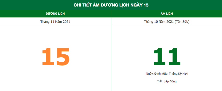 Lịch âm ngày 15/11/2021: Những điều kiêng kỵ trong ngày 11 Âm