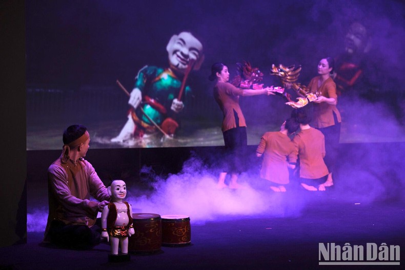 Múa rối Việt Nam biểu diễn khai mạc Đại hội sân khấu Thế giới ảnh 1