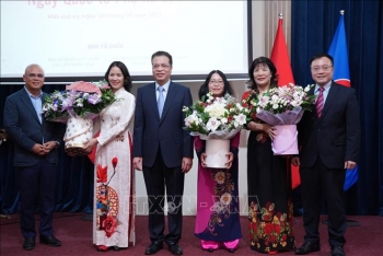 Kỷ niệm Ngày Quốc tế Phụ nữ tại Đại sứ quán Việt Nam ở LB Nga