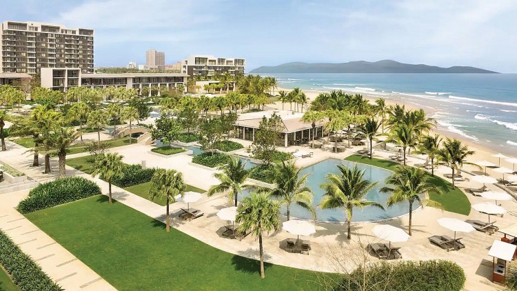 resort 5 sao Hyatt Regency Da Nang Resort & Spa tọa lạc ngay biển Non Nước. Ảnh: Hyatt.vn