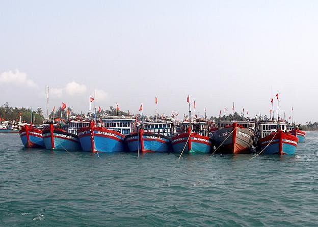 Sau ngày 30/7, Quảng Ngãi sẽ xử lý nghiêm tàu cá chưa lắp thiết bị VMS nhưng vẫn hoạt động. Ảnh: VGP/Lưu Hương