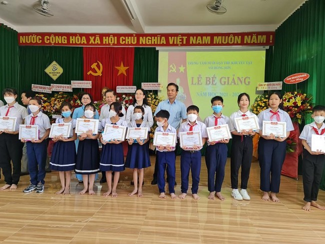 Quảng Ngãi: Hỗ trợ gần 2 tỷ đồng cho Trung tâm nuôi dạy trẻ khuyết tật
