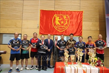 Sôi động ngày hội thể thao của cộng đồng người Việt Nam tại châu Âu