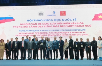 Giao lưu trao đổi học thuật giữa các nhà khoa học, Nga ngữ học Việt Nam và Liên bang Nga