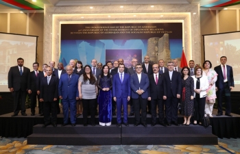 Đại sứ quán Azerbaijan kỷ niệm Ngày Quốc khánh và 30 năm thiết lập quan hệ ngoại giao với Việt Nam