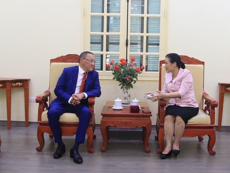 VUFO và Đại sứ quán Kazakhstan tại Việt Nam tiếp tục thúc đẩy ngoại giao nhân dân