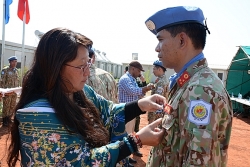 Trưởng căn cứ Bentiu - Phái bộ Gìn giữ hòa bình Liên hợp quốc tại Nam Sudan: Xin cảm ơn những con người đến từ Việt Nam!