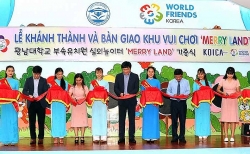 Quảng Nam: Khánh thành khu vui chơi trẻ em trị giá trên 900 triệu đồng do KOICA tài trợ
