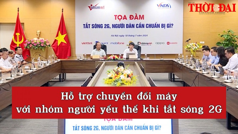 Hỗ trợ chuyển đổi máy với nhóm người yếu thế khi tắt sóng 2G